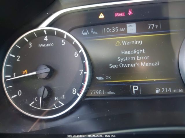 5N1AZ2MS8KN154264 Nissan MURANO SL