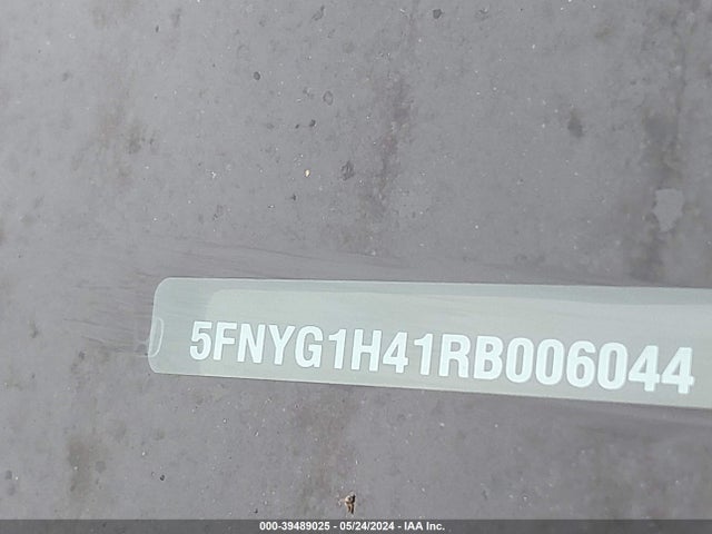 Honda Pilot Awd Ex-l 2024 5FNYG1H41RB006044 Image 9