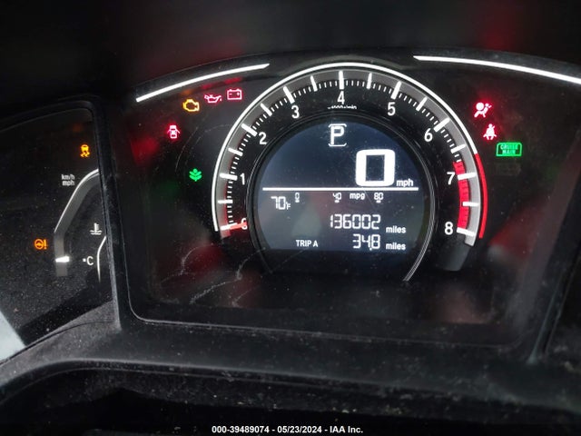 39489074 :رقم المزاد ، 19XFC2F54HE053951 vin ، 2017 Honda Civic Lx مزاد بيع