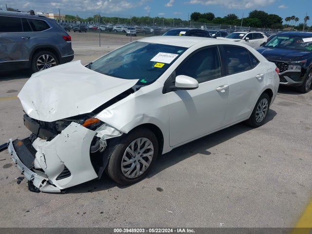 Toyota COROLLA LE 2019 5YFBURHEXKP923161 Image 2