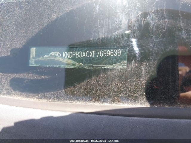 KNDPB3ACXF7699639 KIA Sportage Lx