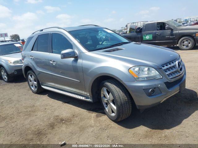 Auction sale of the 2011 Mercedes-benz Ml 350, vin: 4JGBB5GB2BA678927, lot number: 39489671