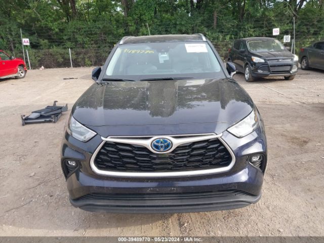 5TDHBRCH6LS500930 Toyota Highlander Hybrid Xle