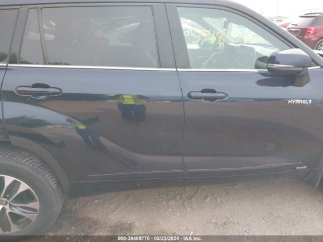 5TDHBRCH6LS500930 Toyota Highlander Hybrid Xle