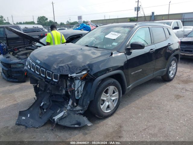 3C4NJCBB9NT156566 Jeep Compass Latitude Fwd