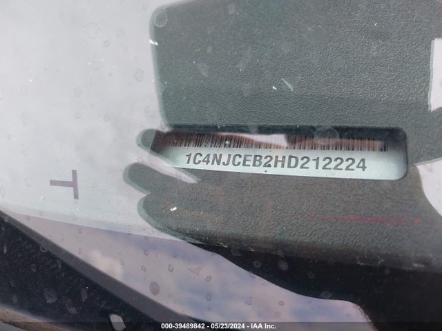 1C4NJCEB2HD212224 Jeep Compass High Altitude Fwd