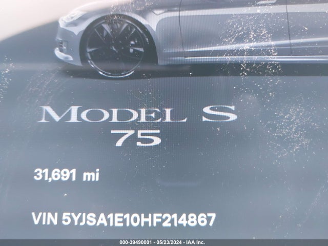 Tesla Model S 60/75 2017 5YJSA1E10HF214867 Image 7