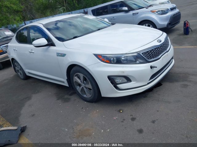 Продажа на аукционе авто 2015 Kia Optima Hybrid, vin: KNAGM4AD4F5080925, номер лота: 39490186