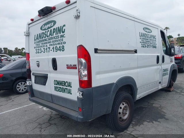 3C6TRVNG0GE133629 RAM Promaster 1500 Low Roof