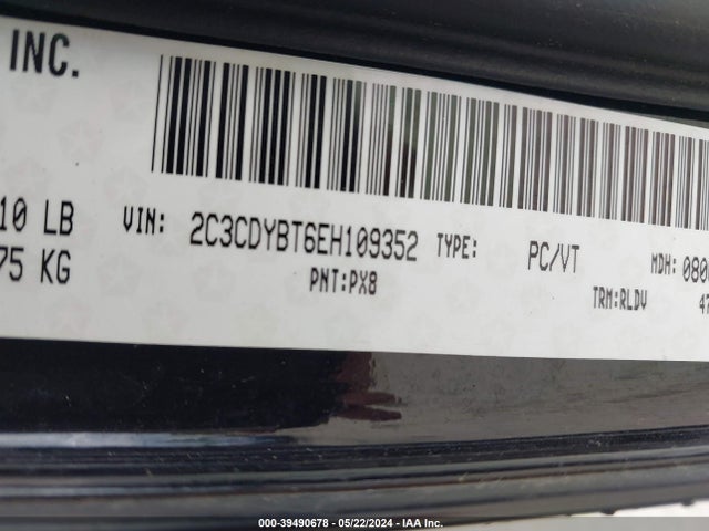 Dodge Challenger R/t 2014 2C3CDYBT6EH109352 Image 9