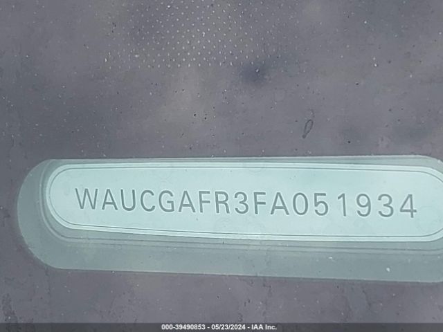 WAUCGAFR3FA051934 Audi S5 3.0t Premium Plus