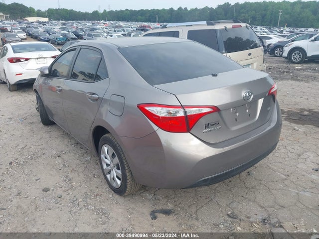 Toyota COROLLA LE 2015 5YFBURHE9FP296314 Image 3