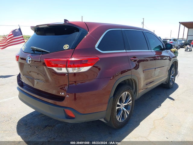 Toyota Highlander Le Plus 2019 5TDZZRFH5KS339660 Image 4
