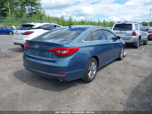 5NPE24AF9GH292710 Hyundai SONATA SE