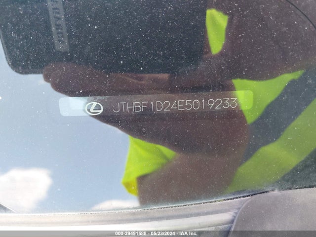 Lexus IS 250 2014 JTHBF1D24E5019233 Image 9