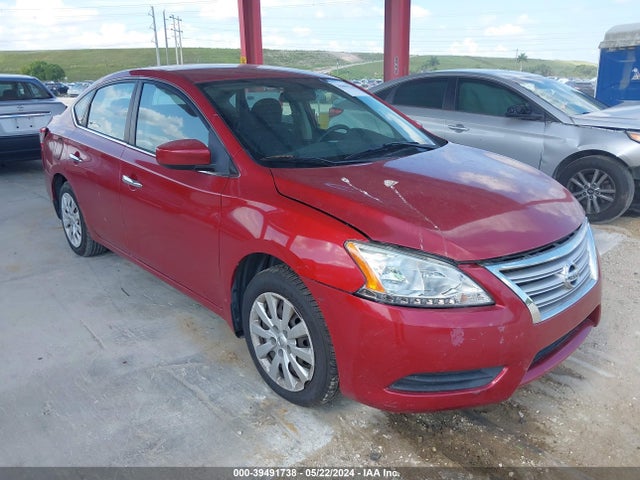 Nissan SENTRA SV 2014 3N1AB7AP6EL611697 Image 1