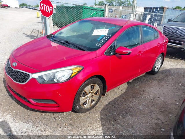 KIA FORTE LX 2016 KNAFX4A6XG5593733 Image 2