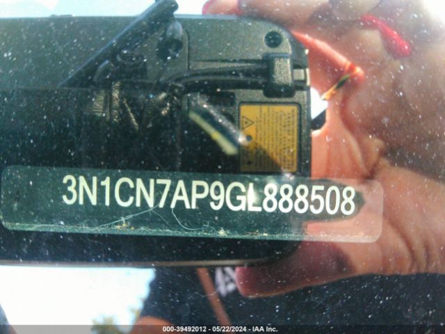3N1CN7AP9GL888508 Nissan Versa 1.6 S/1.6 S+/1.6 Sl/1.6 Sv