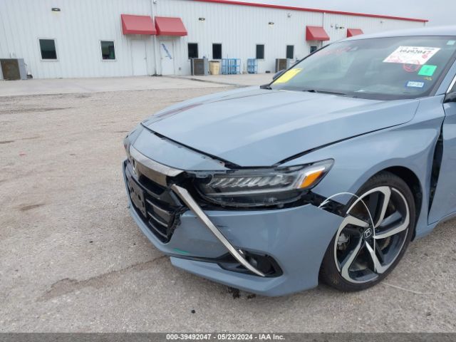 1HGCV1F38MA086391 Honda Accord Sport