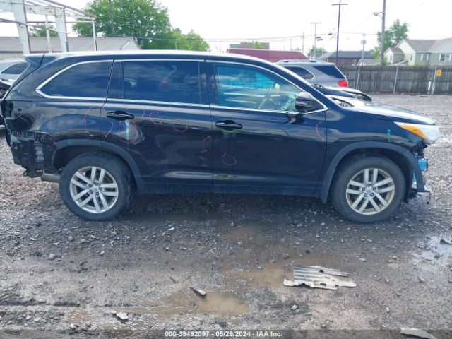 5TDBKRFH5ES038770 Toyota Highlander Le V6