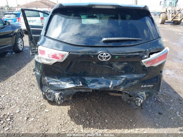 5TDBKRFH5ES038770 Toyota Highlander Le V6