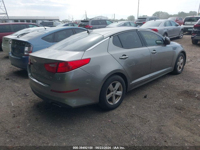 KIA Optima Lx 2014 5XXGM4A70EG261639 Image 4