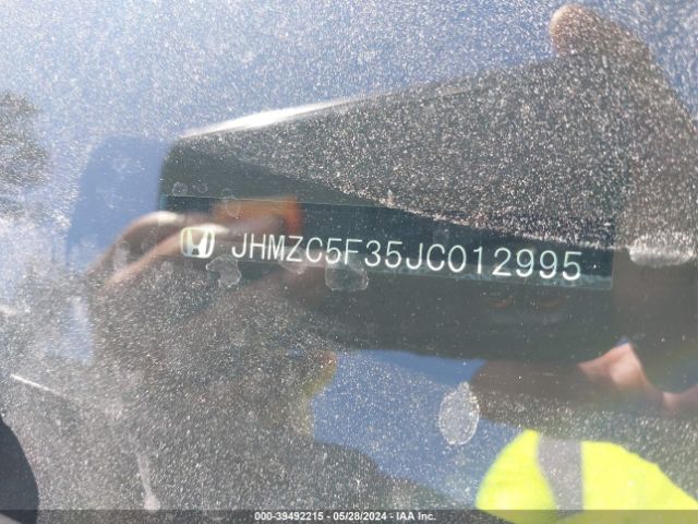 JHMZC5F35JC012995 Honda Clarity Plug-in Hybrid Touring