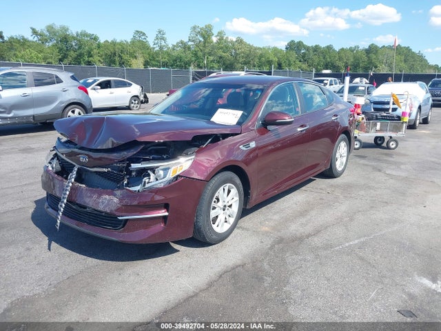 KIA Optima Lx 2018 5XXGT4L35JG235173 Image 2