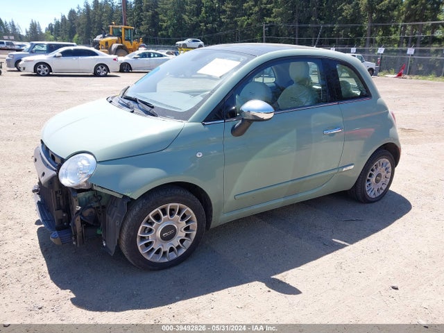 2013 FIAT 500 3C3CFFCR6DT574706 Photo 1