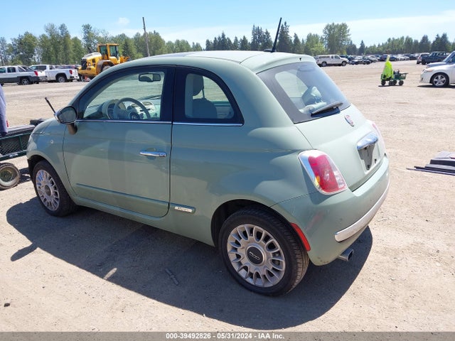 2013 FIAT 500 3C3CFFCR6DT574706 Photo 2