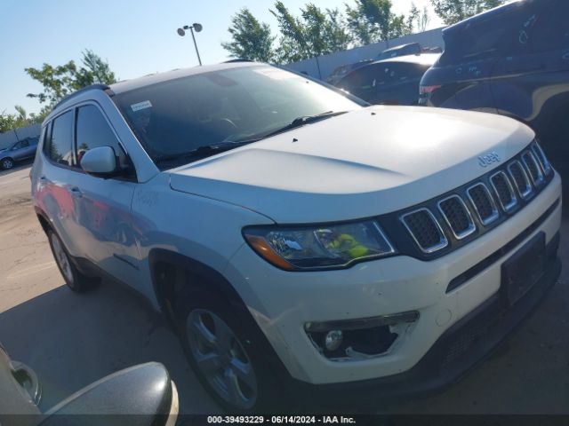 3C4NJCBB2KT743431 Jeep Compass Latitude Fwd