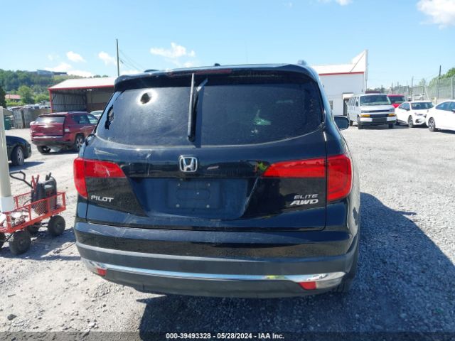 5FNYF6H00HB095200 Honda Pilot Elite