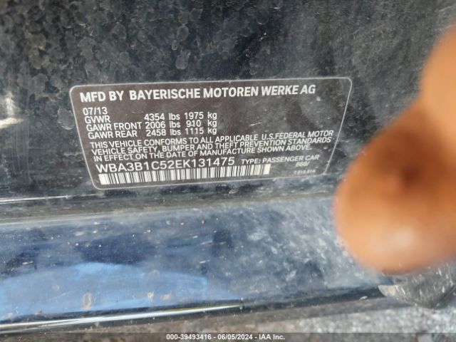 WBA3B1C52EK131475 BMW 320i
