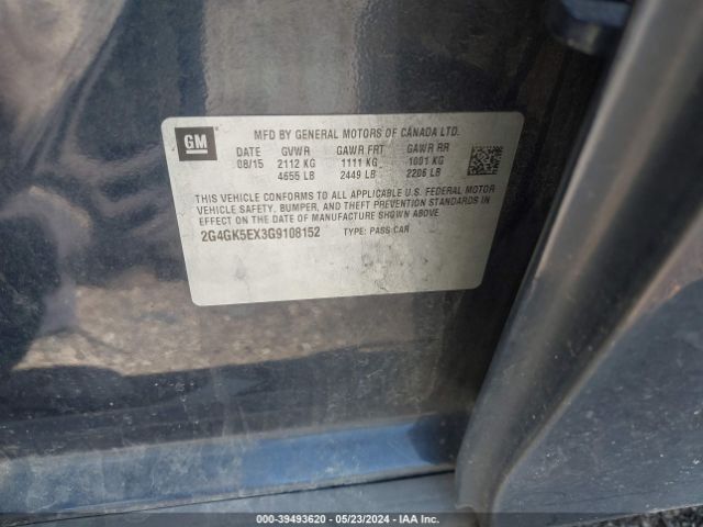 2G4GK5EX3G9108152 Buick Regal Turbo