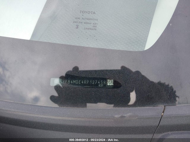 Toyota COROLLA LE 2024 5YFB4MDE4RP127458 Image 9