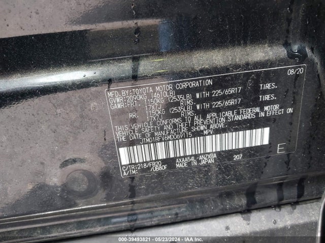 Toyota RAV4 LE 2021 JTMG1RFV6MD069115 Image 9
