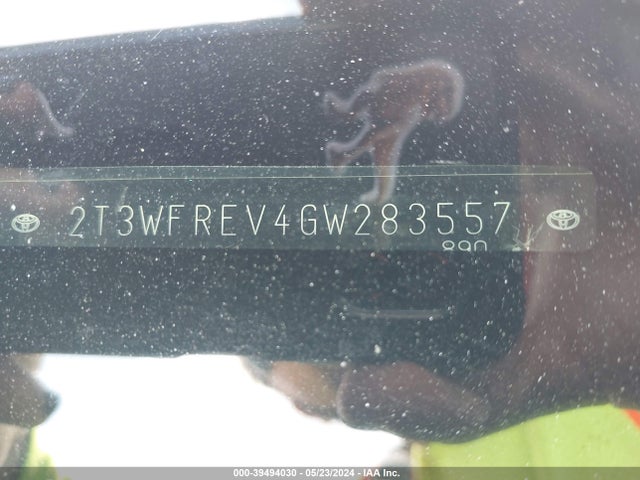 Toyota Rav4 Xle 2016 2T3WFREV4GW283557 Image 9