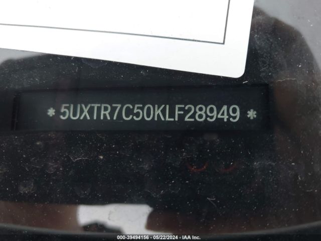 5UXTR7C50KLF28949 BMW X3 Sdrive30i