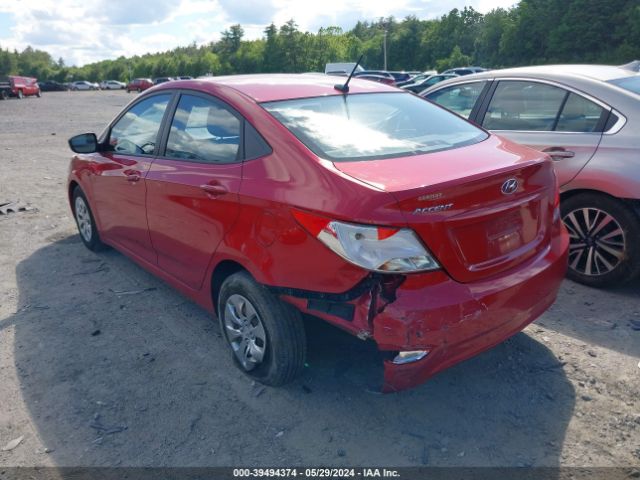 KMHCT4AE8GU022493 Hyundai ACCENT SE