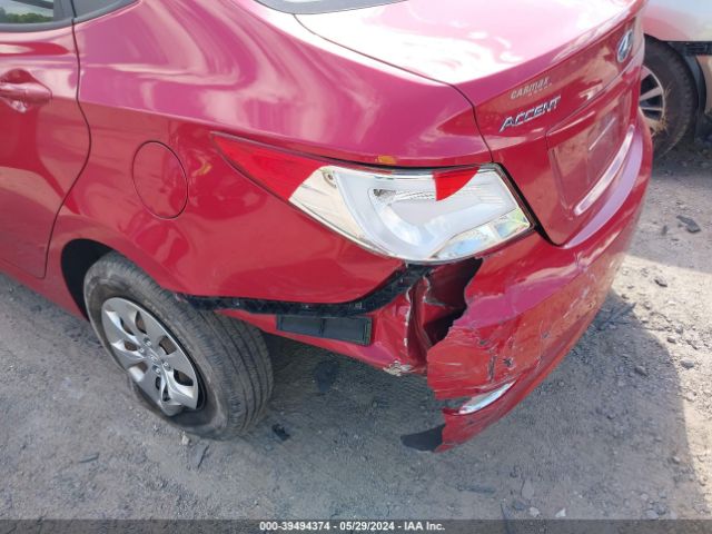 KMHCT4AE8GU022493 Hyundai ACCENT SE