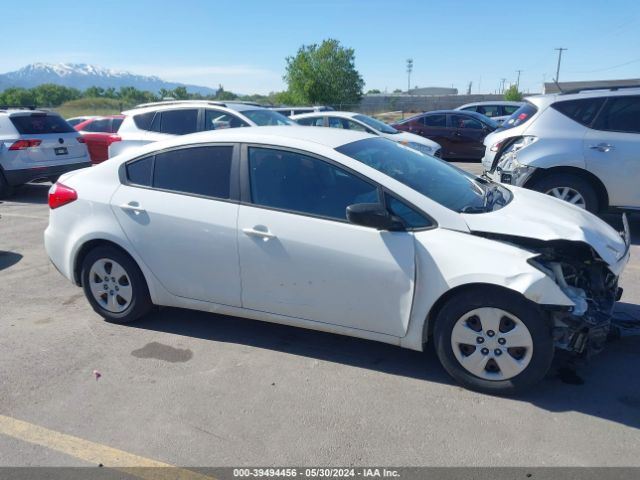 KNAFK4A64G5595072 KIA FORTE LX