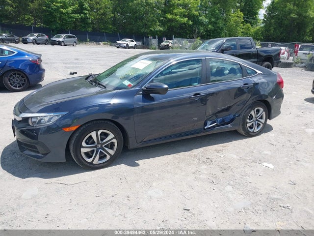 Honda Civic Lx 2018 2HGFC2F55JH578092 Image 2