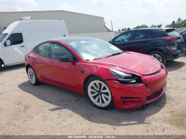 Продажа на аукционе авто 2023 Tesla Model 3 Rear-wheel Drive, vin: 5YJ3E1EA3PF384373, номер лота: 39494549