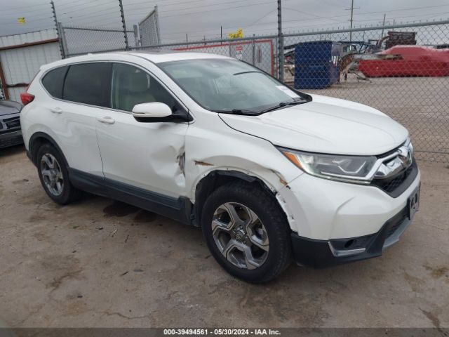 Auction sale of the 2018 Honda Cr-v Ex-l/ex-l Navi, vin: 2HKRW2H82JH648486, lot number: 39494561