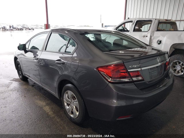 Honda Civic Lx 2014 2HGFB2F51EH536690 Image 3