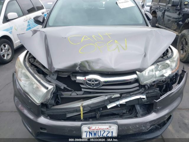 5TDKKRFH1FS112106 Toyota Highlander Xle V6