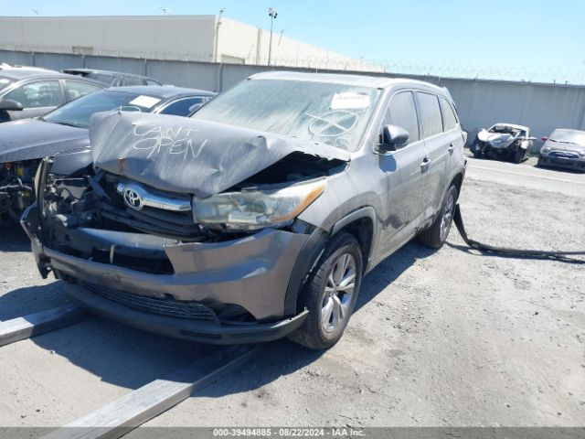 5TDKKRFH1FS112106 Toyota Highlander Xle V6