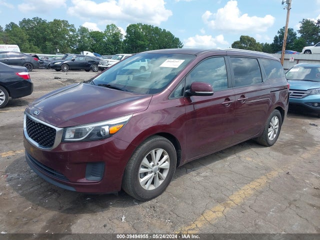 KIA SEDONA LX 2016 KNDMB5C10G6192847 Image 2