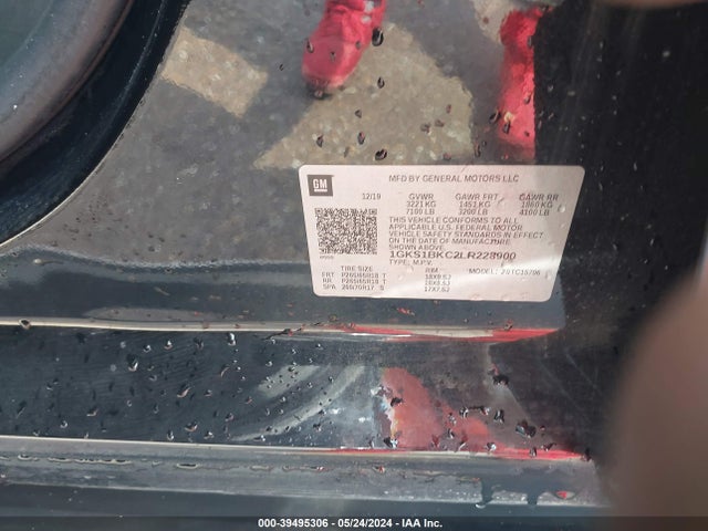 1GKS1BKC2LR223900 GMC Yukon 2wd Slt