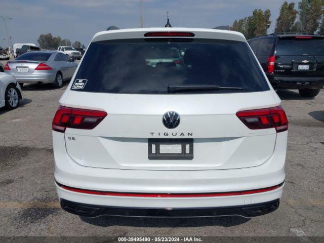 3VVCB7AX9NM081338 Volkswagen Tiguan 2.0t Se R-line Black